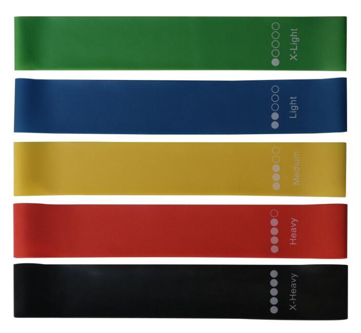 Bandas de Resistencia para Fitness y Yoga - Set de 5/
Resistance Bands for Fitness and Yoga - Set of 5